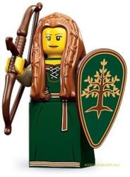LEGO® Minifigurák Erdei harcos lány - kiegészítő nélkül col143 (col143)