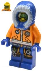 LEGO® Minifigurák Sarki felfedező zöld védőszemüveggel cty0493 (cty0493)