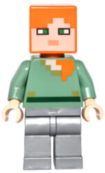 LEGO® Minifigurák Alex - Ezüst Lábak min026 (min026)
