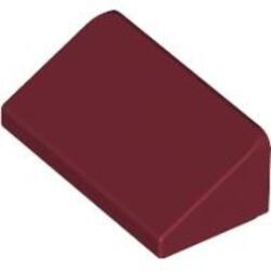 LEGO® Alkatrészek (Pick a Brick) Sötétpiros 1X2X2/3 Tetőelem 6083977 (6083977)