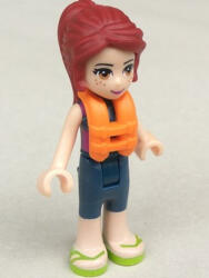 LEGO® Minifigurák Mia - Sötétkék Búvárruhában és Életmentő mellénnyel frnd210 (frnd210)