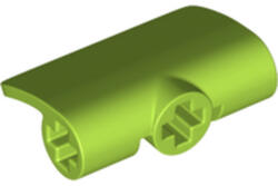 LEGO® Alkatrészek (Pick a Brick) Lime 2 x 3 x 1 ívelt technic panel 6370401 (6370401)