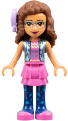 LEGO® Minifigurák Olivia - sötét rózsaszín szoknyában (Friends) frnd332 (frnd332)