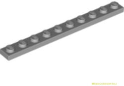 LEGO® Alkatrészek (Pick a Brick) Világos kékes-szürke 1X10 Hosszú Lapos Elem 4251149 (4251149)
