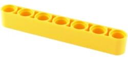 LEGO® Alkatrészek (Pick a Brick) Sárga 1x7 Technic emelőkar 4495934 (4495934)