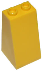 LEGO® Alkatrészek (Pick a Brick) Sárga 2x2x3 Cserépelem 3684a03 (3684a03)