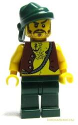 LEGO® Minifigurák Kalóz zöld Tarka selyemkendővel pi095 (pi095)