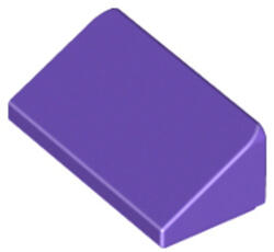 LEGO® Alkatrészek (Pick a Brick) Sötétlila 1X2X2/3 Tetőelem 4566607 (4566607)
