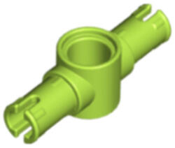 LEGO® Alkatrészek (Pick a Brick) Lime Dupla Csatlakozó Középen Lyukkal 6366476 (6366476)
