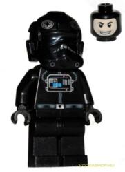 LEGO® Minifigurák TIE Fighter pilóta (fekete fejjel) minifigura sw0268a (sw0268a)