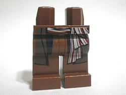 LEGO® Alkatrészek (Pick a Brick) Vörösesbarna Minifigura Láb (Jack Sparrow) 420327 (420327)