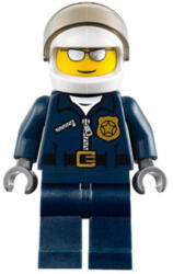 LEGO® Minifigurák Motoros rendőr fehér bukósisakkal cty0449 (cty0449)