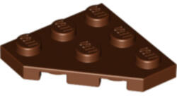 LEGO® Alkatrészek (Pick a Brick) Vörösesbarna 3x3 Sarok Laposelem 6075207 (6075207)