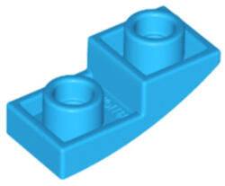 LEGO® Alkatrészek (Pick a Brick) Sötét azúr 1X2X2/3 Inverz Íves Elem 6231942 (6231942)