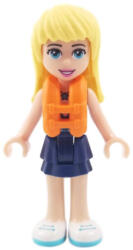 LEGO® Minifigurák Stephanie sötét kék szoknyával és mentőmellénnnyel frnd246 (frnd246)