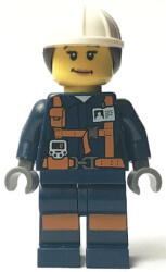 LEGO® Minifigurák Miner - Female Explosives Engineer with Dual Sided Head cty0885 (cty0885)