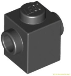LEGO® Alkatrészek (Pick a Brick) Fekete 1X1 Kocka +2 Gombbal 4214559 (4214559)