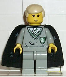 LEGO® Minifigurák Draco Malfoy - Fekete köpeny csillagokkal hp040 (hp040)
