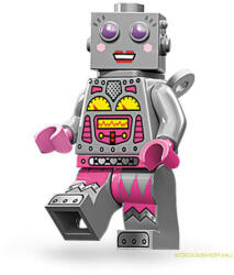 LEGO® Minifigurák Minifigura 11. sorozat - Robot hölgy col11-16 (col11-16)