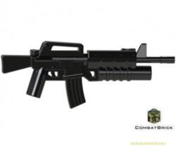 LEGO® Alkatrészek (Pick a Brick) Fémszürke M16A2 Gépkarabély, M203 gránátvetővel CBR110 (CBR110)