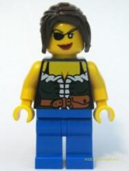 LEGO® Minifigurák Kalóz Hölgy Kék Nadrágban pi101 (pi101)