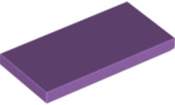 LEGO® Alkatrészek (Pick a Brick) Közepes levendula 2x4 Csempe 4651902 (4651902)