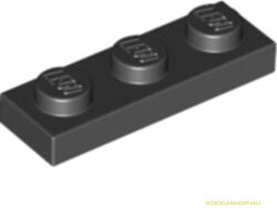 LEGO® Alkatrészek (Pick a Brick) Fekete 1X3 Lapos Elem 362326 (362326)