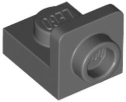 LEGO® Alkatrészek (Pick a Brick) Sötét Kékesszürke 1x1 Módosított Lapos Elem, Záróelem 6225494 (6225494)