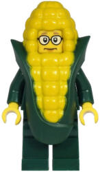 LEGO® Minifigurák Mayor Fleck - Dark Green Suit Jacket, Corn Cob Costume cty1222 (cty1222)