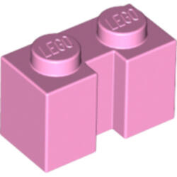LEGO® Alkatrészek (Pick a Brick) Világos Rózsaszín 1x2 Elem Hasítékkal 6103000 (6103000)