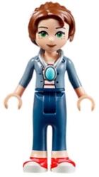 LEGO® Minifigurák Emily Jones - Homokkék Kabátban és Sötétkék Nadrágban, Medállal elf044 (elf044)