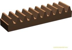 LEGO® Alkatrészek (Pick a Brick) Barna Technic 1X4 Fogasléc 374325 (374325)