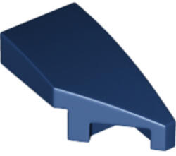LEGO® Alkatrészek (Pick a Brick) Sötétkék 1x2 Jobboldali Ék Sarokelem 6214812 (6214812)