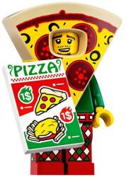 LEGO® Minifigurák Pizzajelmezes fiú - 19. Sorozat col19-10 (col19-10)