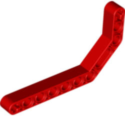 LEGO® Alkatrészek (Pick a Brick) Piros Hajlított 3x7 45°Technic Kar 4268653 (4268653)