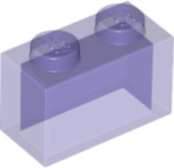 LEGO® Alkatrészek (Pick a Brick) Átlátszó lila 1X1X2 Elem 6244912 (6244912)