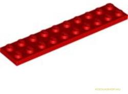 LEGO® Alkatrészek (Pick a Brick) Piros 2X10 Lapos Elem 383221 (383221)