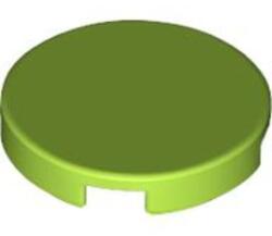 LEGO® Alkatrészek (Pick a Brick) Lime 2x2 Kerek Csempe 6092766 (6092766)