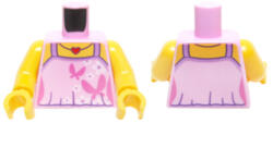 LEGO® Alkatrészek (Pick a Brick) Világos rózsaszín balerina ruha 973pb2023c01 (973pb2023c01)