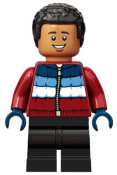 LEGO® Minifigurák Dean Thomas - Piros csíkos kabátban, Fekete nadrág hp289 (hp289)
