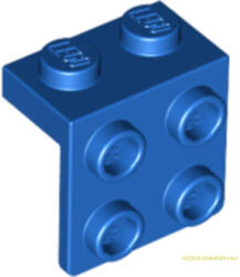 LEGO® Alkatrészek (Pick a Brick) Kék 1x2 / 2x2 Sarokelem 6117968 (6117968)