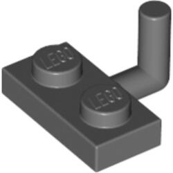 LEGO® Alkatrészek (Pick a Brick) Sötét Kékesszürke 1x2 módosított Lapos Elem Fogantyúval 4260885 (4260885)