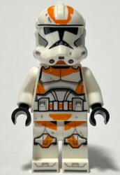 LEGO® Minifigurák Clone Trooper, 212th Attack Battalion (Phase 2) - White Arms, Dirt Stains, Nougat Head, Helmet with sw1235 (sw1235)