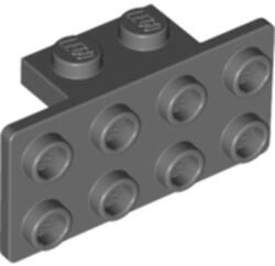 LEGO® Alkatrészek (Pick a Brick) Sötét Kékesszürke 1x2 / 2x4 Sarokelem 6118832 (6118832)