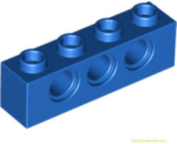 LEGO® Alkatrészek (Pick a Brick) Kék 1X4 Elem Oldalán 3 Lyukkal 370123 (370123)