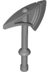 LEGO® Alkatrészek (Pick a Brick) Mattezüst DUPLO Tomahawk Fejsze (használt) 4612787 (4612787)