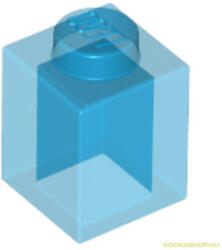 LEGO® Alkatrészek (Pick a Brick) Átlátszó sötétkék 1X1X1 Kocka 4119350 (4119350)