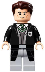 LEGO® Minifigurák Tom Riddle - Hosszú fekete Roxfrot köpeny és mellény, Világos kékesszürke nadrág hp311 (hp311)