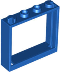 LEGO® Alkatrészek (Pick a Brick) Kék 1x4x3 Ablakkeret 6097556 (6097556)