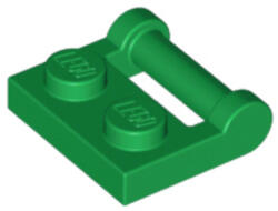 LEGO® Alkatrészek (Pick a Brick) Zöld 2X1 Lapos Elem Fogantyúval 4521931 (4521931)